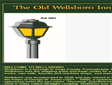 Tablet Screenshot of oldwellsboroinn.com